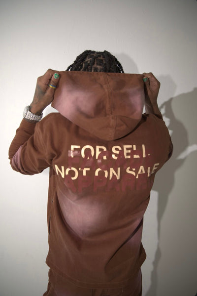 Facade Apparel - Brown Hoodie