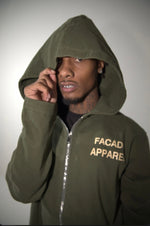 Facade Apparel - Green Hoodie