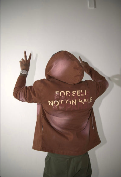 Facade Apparel - Brown Hoodie